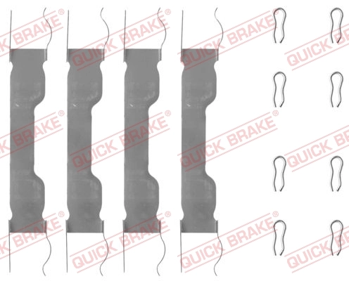 Accessory Kit, disc brake pad